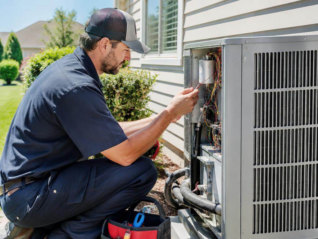 HVAC Google Ads service professional